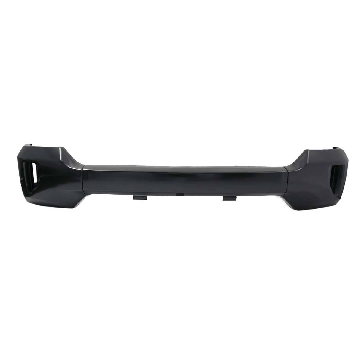 Black Steel Front Bumper Face Bar Fit For Chevy Silverado 1500 16-19 w/Fog Holes