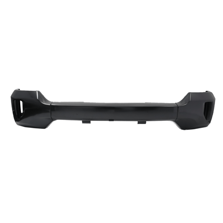 Black Steel Front Bumper Face Bar Fit For Chevy Silverado 1500 16-19 w/Fog Holes