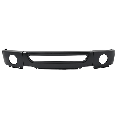 Black Steel Front Bumper Fit For Ford F-150 Pickup 2006-2008 w/ Fog Light Holes