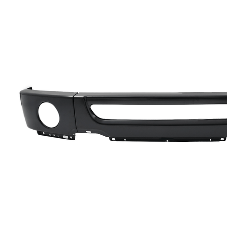 Black Steel Front Bumper Fit For Ford F-150 Pickup 2006-2008 w/ Fog Light Holes