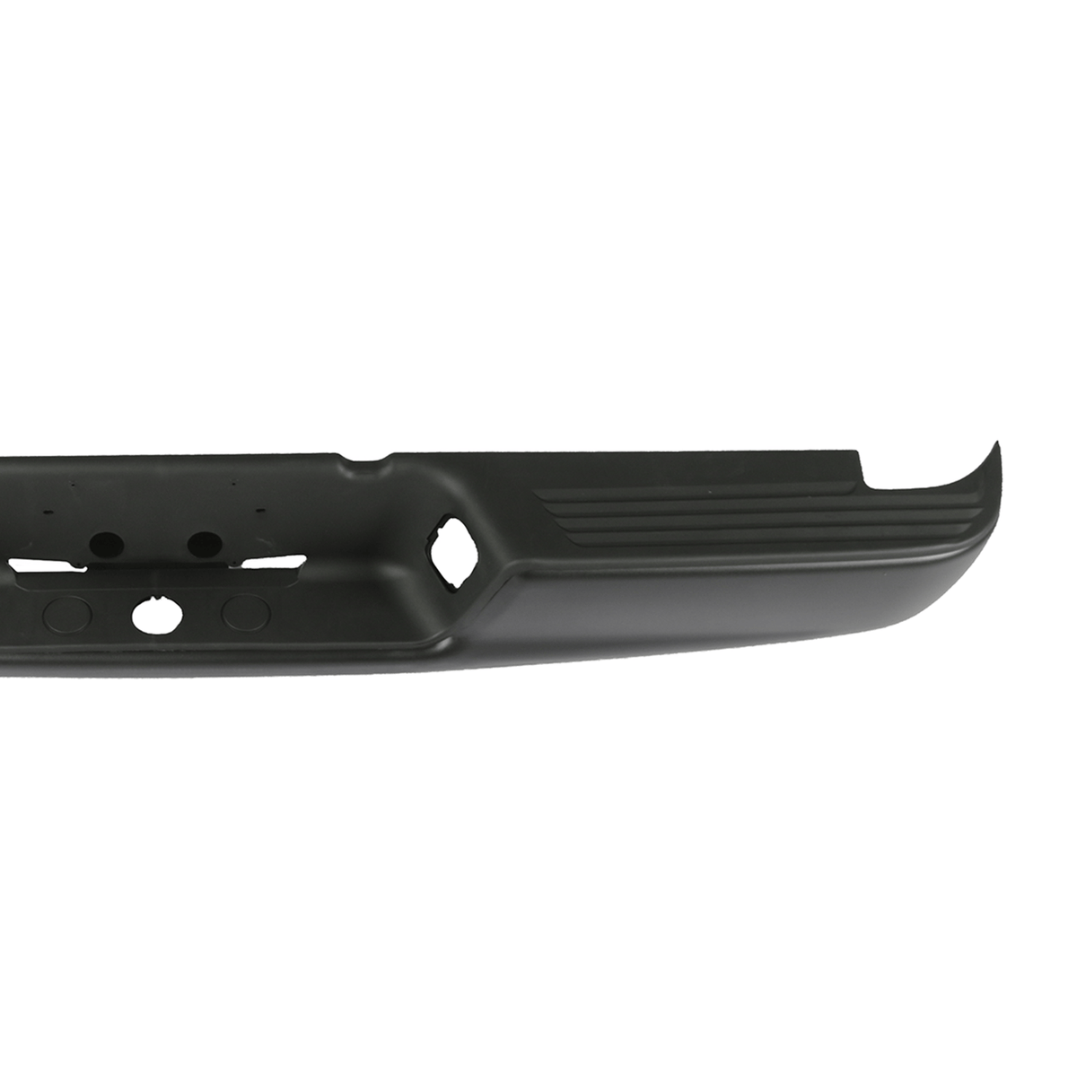 Black Steel Rear Bumper Assembly Fit For Dodge Ram 1500 2002-2008