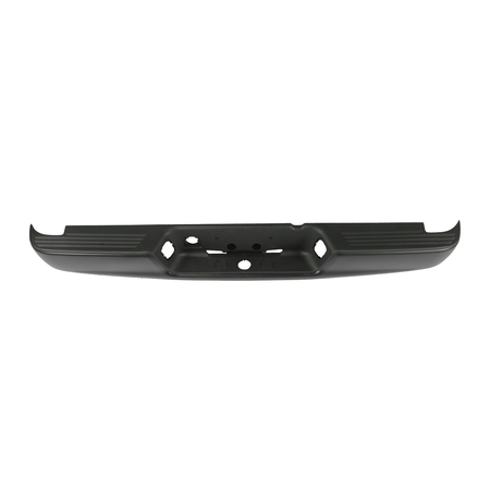 Black Steel Rear Bumper Assembly Fit For Dodge Ram 1500 2002-2008