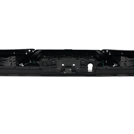 Black Steel Rear Step Bumper with Single Exhaust hole fit for RAM 1500 19-24