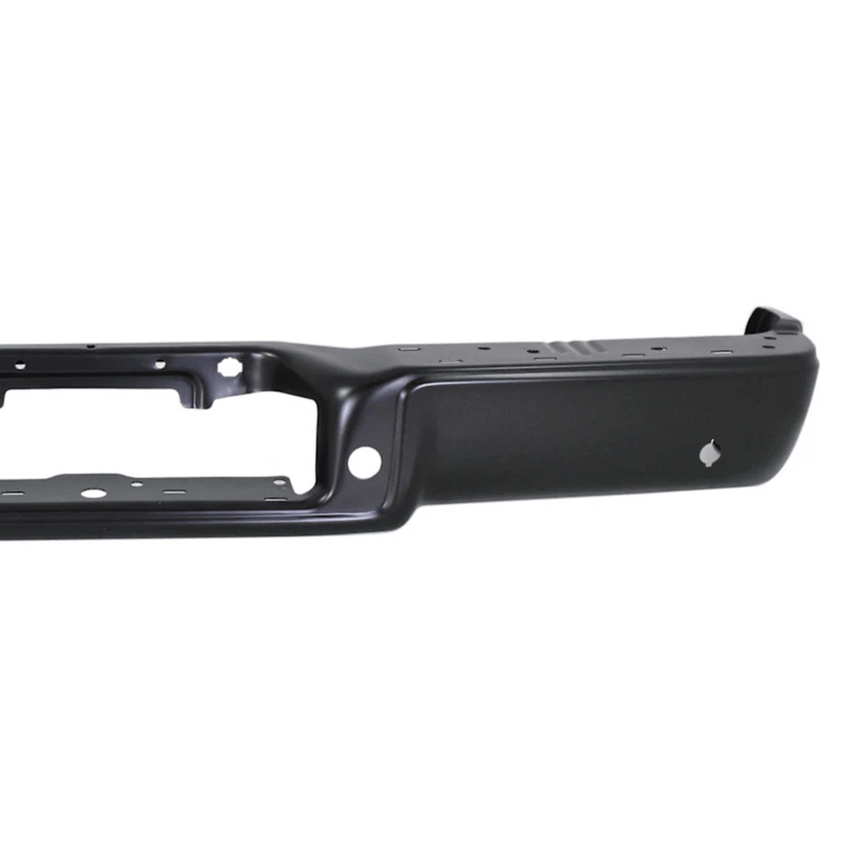 Black Steel Step Bumper Powdercoated Fit For Ford F-150 2004 2005 2006