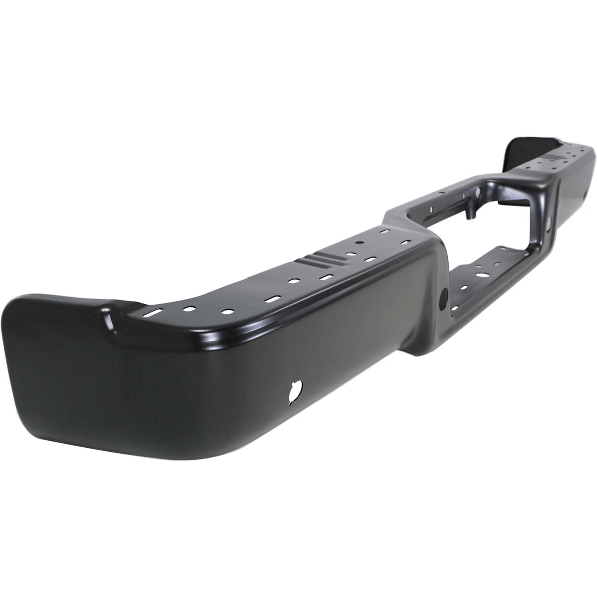Black Steel Step Bumper Powdercoated Fit For Ford F-150 2004 2005 2006