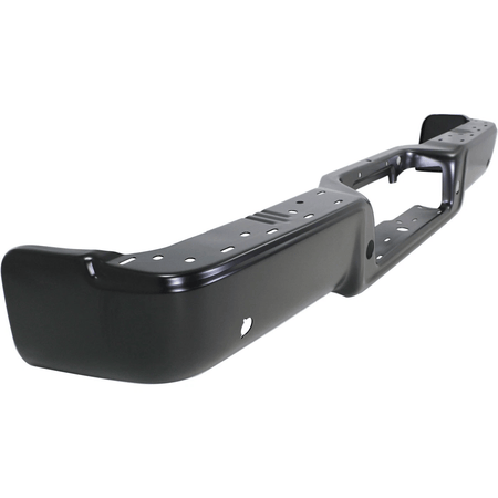 Black Steel Step Bumper Powdercoated Fit For Ford F-150 2004 2005 2006