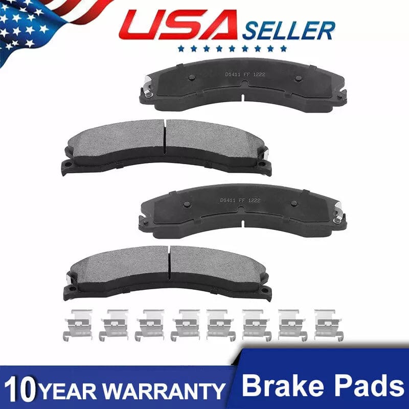 4X Front Or Rear Brake Pads For Chevy Suburban Silverado 3500Hd Gmc Sierra 3500