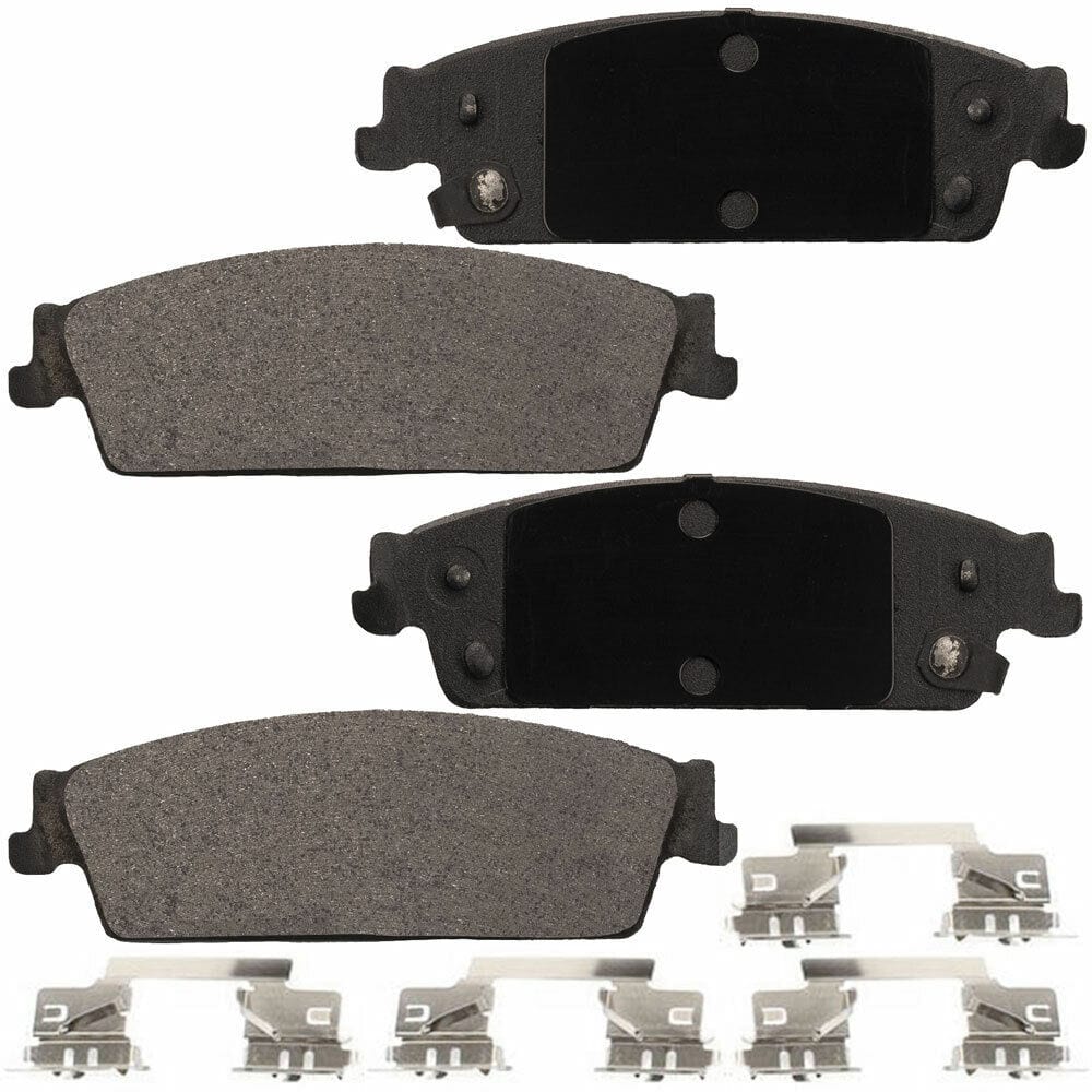 Rear Ceramic Brake Pads For Chevy Silverado Sierra 1500 Yukon Suburban Cadillac