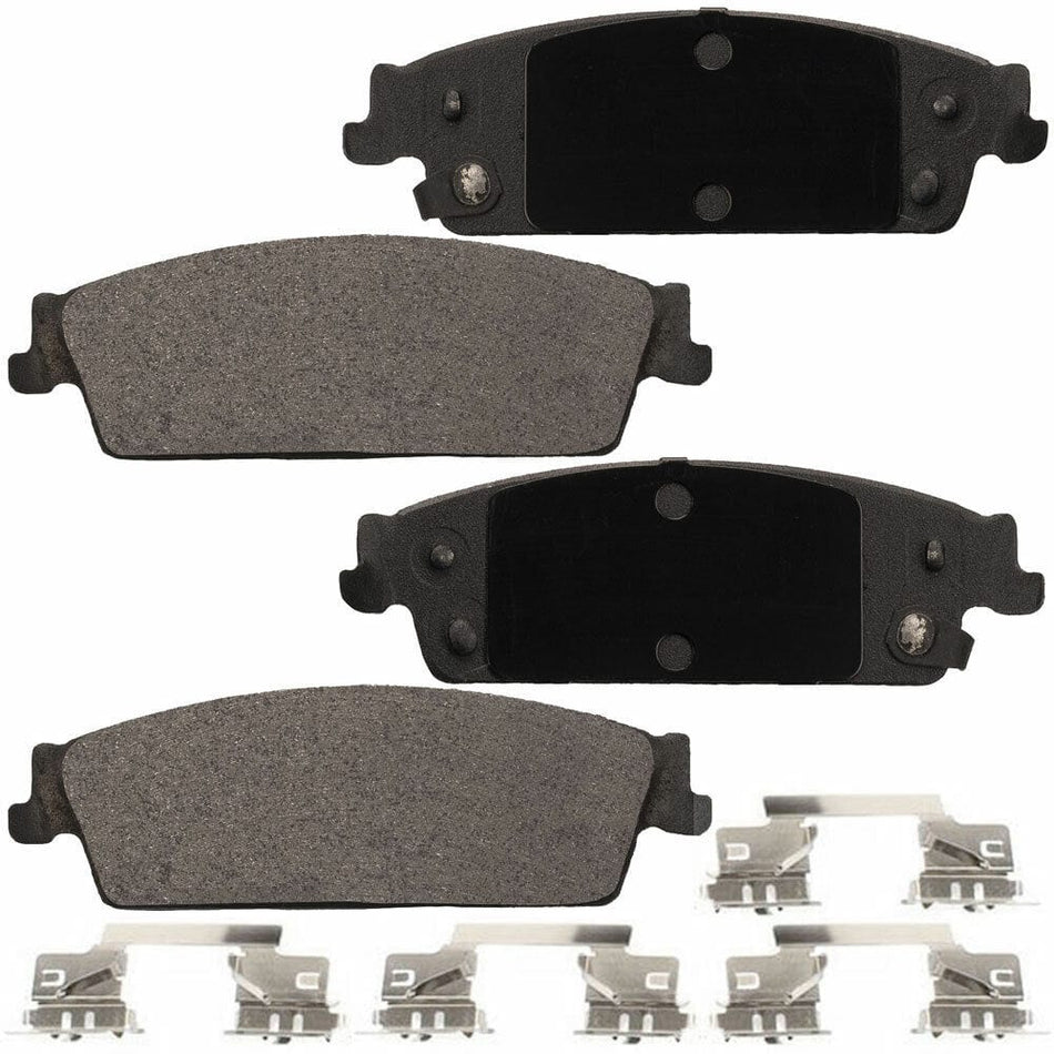 Rear Ceramic Brake Pads For Chevy Silverado Sierra 1500 Yukon Suburban Cadillac