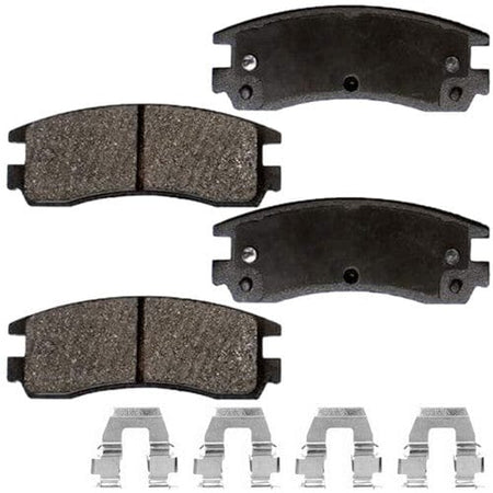 Rear Disc Rotors + Brake Pads for Chevrolet Impala Monte Carlo Buick LaCrosse