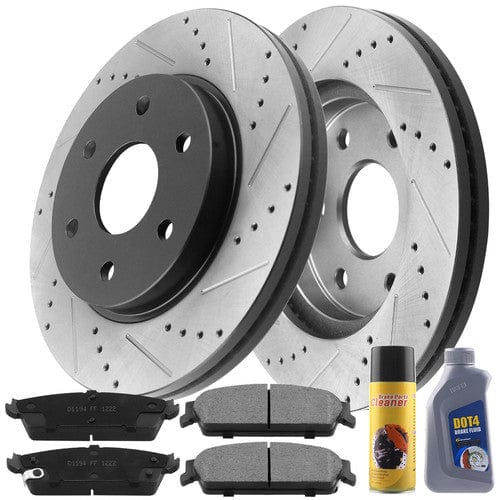 GMC Yukon Rear Rotors & Pads w/ cleaner, fluid