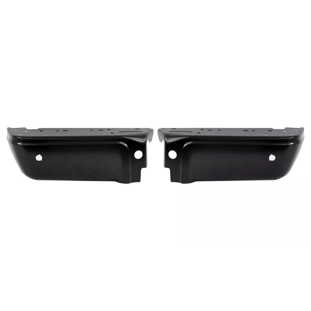 Bumper End Cap Face Bar Rear Pair Fit For Ford F-250 F-350 Super Duty 2008-2016
