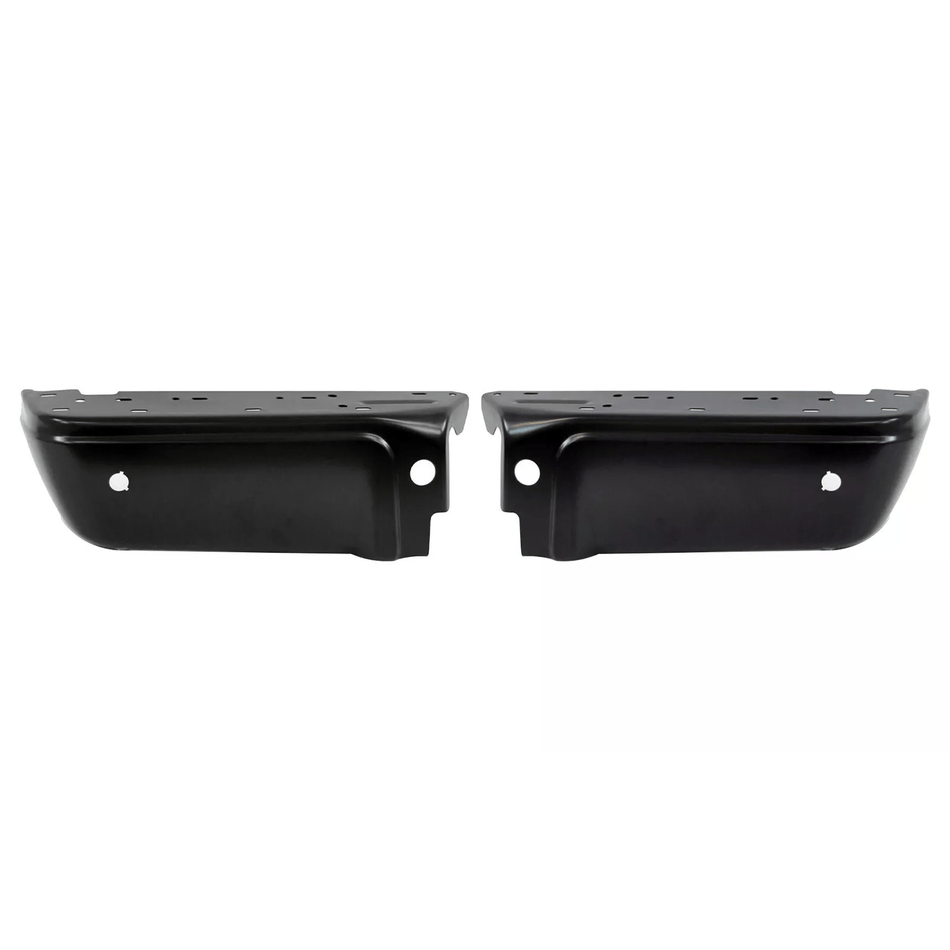 Bumper End Cap Face Bar Rear Pair Fit For Ford F-250 F-350 Super Duty 2008-2016