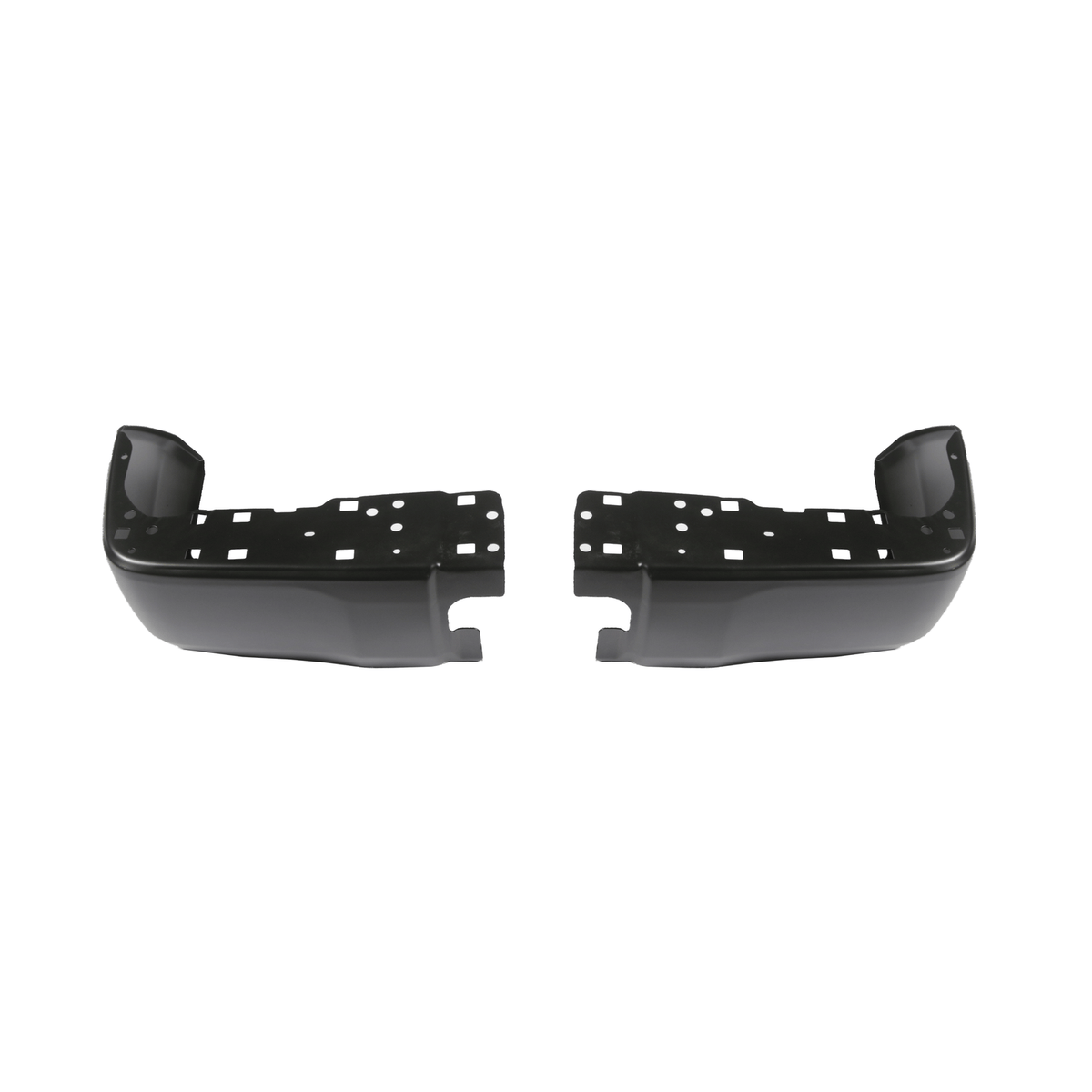 Bumper End Caps Set Fit For Toyota Tundra 2014-2021 Rear Steel Bumper Left Right
