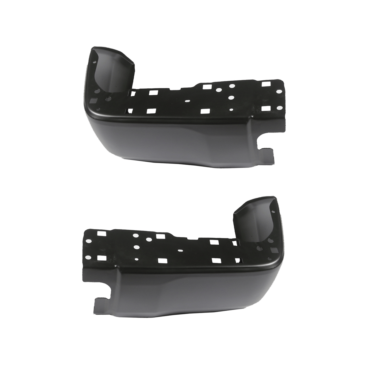 Bumper End Caps Set Fit For Toyota Tundra 2014-2021 Rear Steel Bumper Left Right