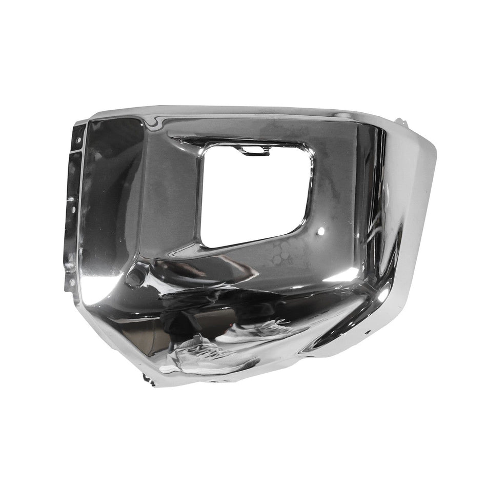 Bumper End Fit For Toyota Tundra 2014-2021 Front Left Side Chrome Steel
