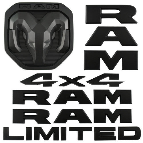RAM Emblem kit Grille Tailgate 4X4 Limited