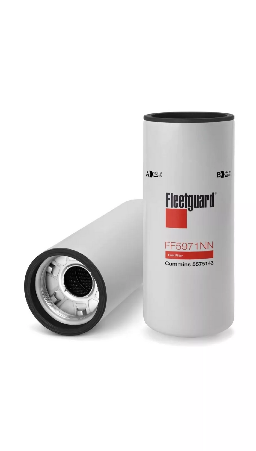 FleetGuard FF5971NN Fuel Filter Replacement for 5575143 (Pack of 2)