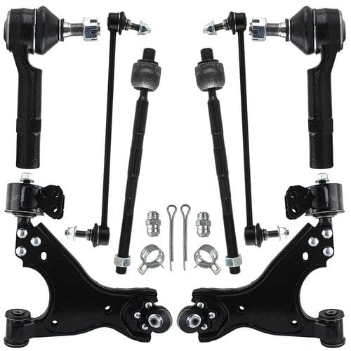 Front Lower Control Arm Tie Rod Suspension Kit for 07-16 Acadia Enclave Traverse