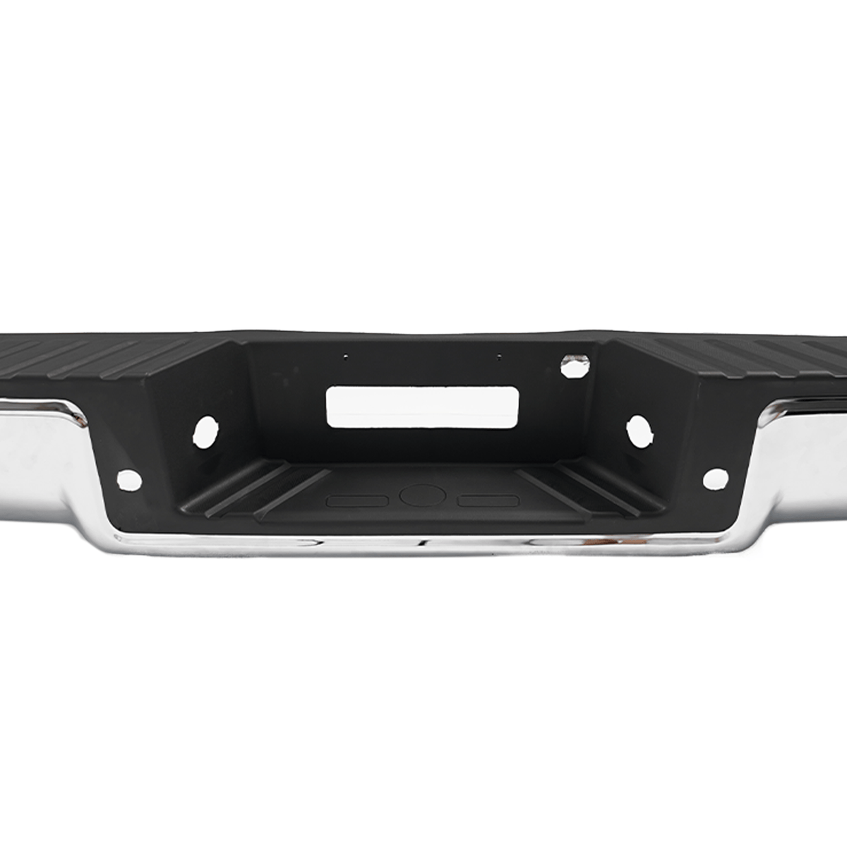 Chrome Fleetside Rear Step Bumper Fit For Ford F-150 04-06 W/ Sensor Hole