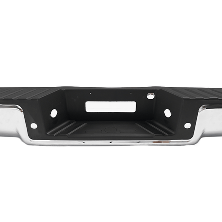 Chrome Fleetside Rear Step Bumper Fit For Ford F-150 04-06 W/ Sensor Hole