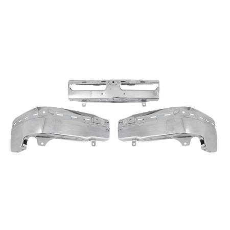 Chrome Front Bumper Face Bar fit for Chevy Silverado 1500 2500 Avalanche 1500