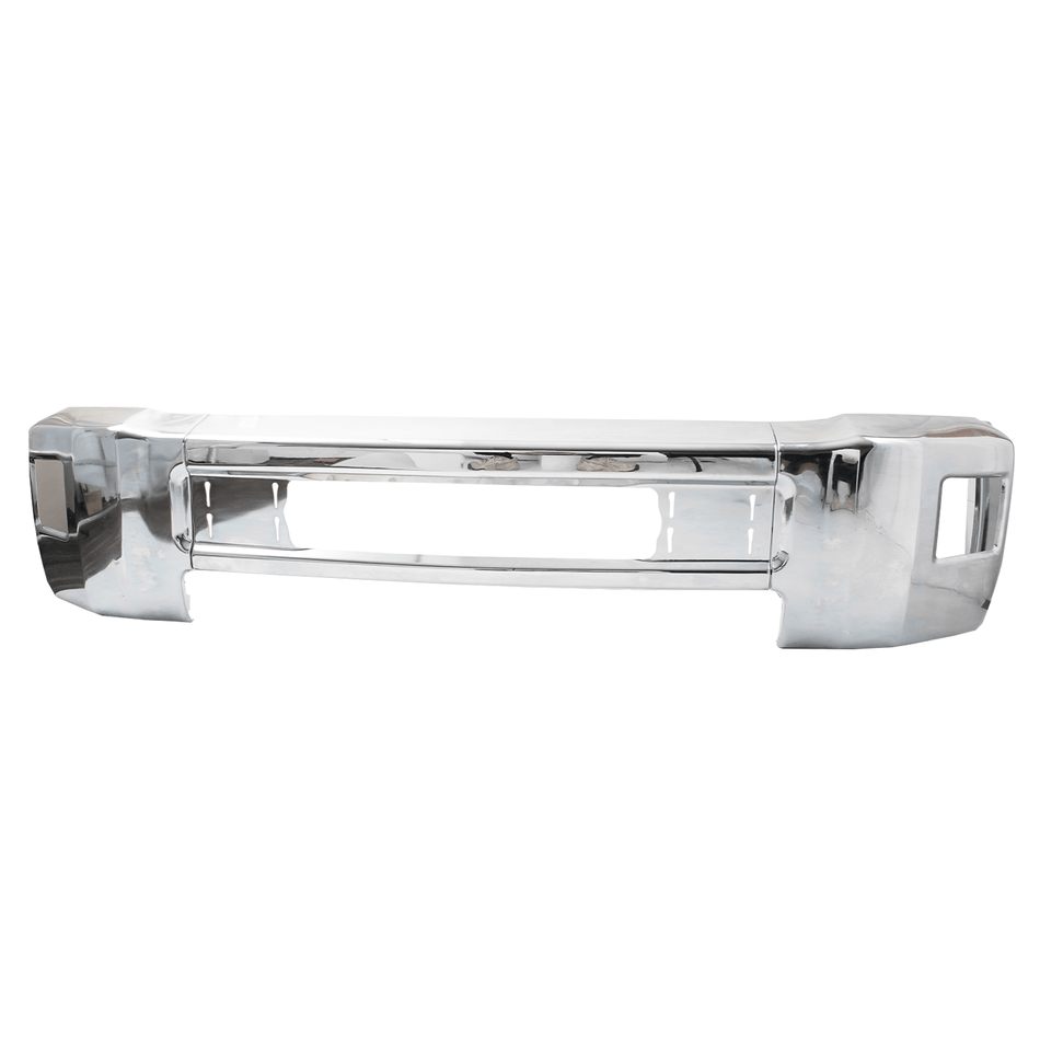 Chrome Front Bumper Face Bar fit for Chevy Silverado 2500 2015-2019 W/Fog Hole