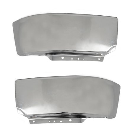 Chrome Front Bumper Face Bar Fit For Ford F-150 2006-2008 Without Fog Light Hole