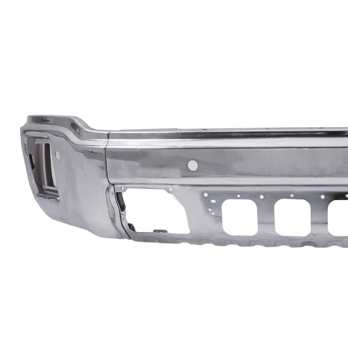 Chrome Front Bumper Face Bar Fit For GMC Sierra 1500 Pickup 2014-2015 Steel