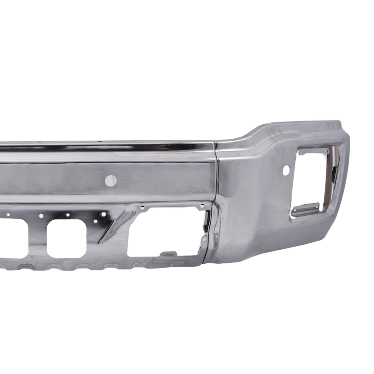 Chrome Front Bumper Face Bar Fit For GMC Sierra 1500 Pickup 2014-2015 Steel