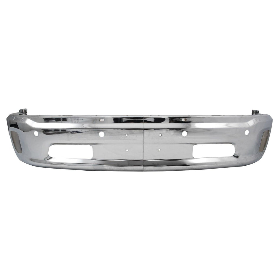 Chrome Front Bumper Fit For RAM 1500 2014-2018 With Sensors