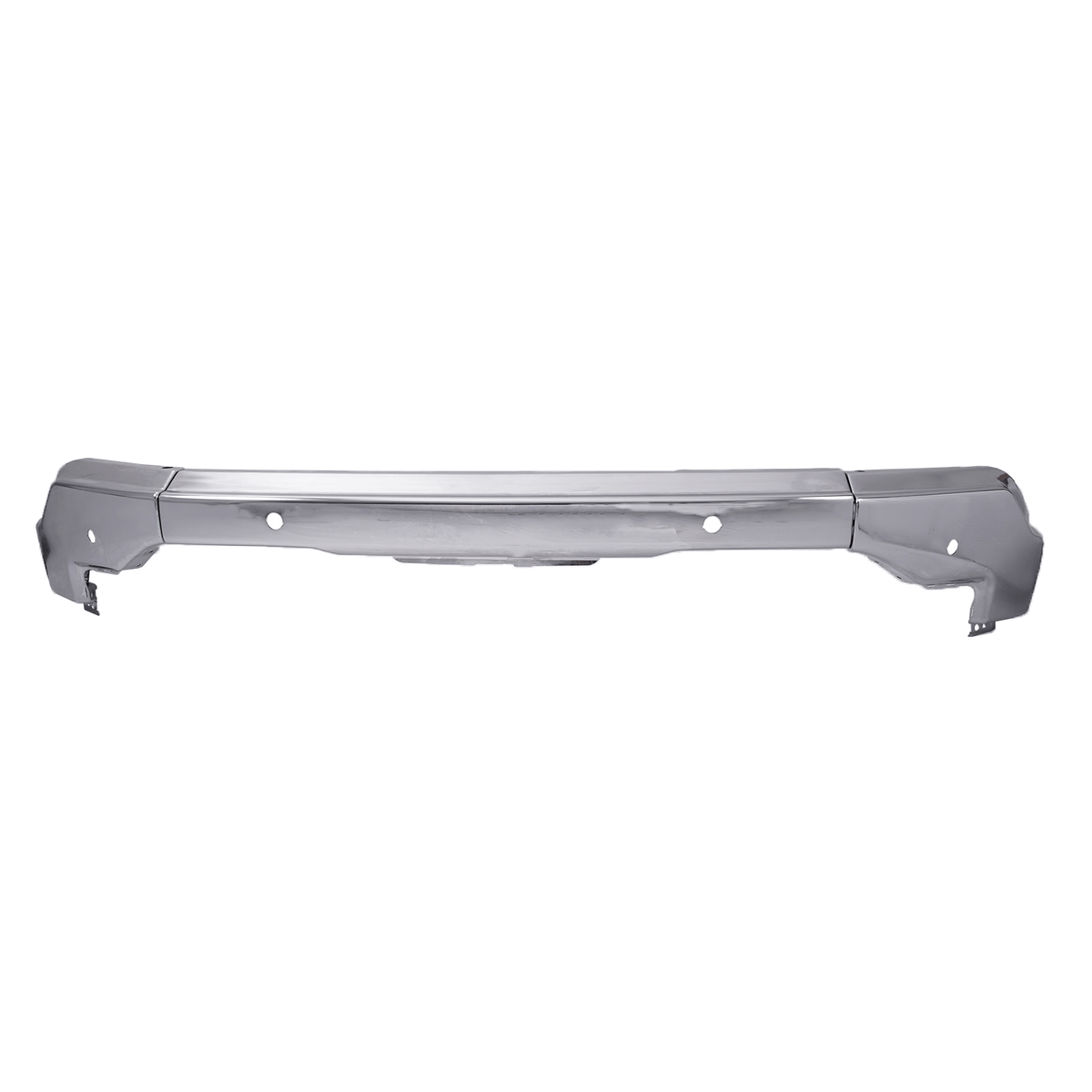 Chrome Front Side Bumper Face Bar w/ Radar Hole Fit For GMC Sierra 1500 2022-24