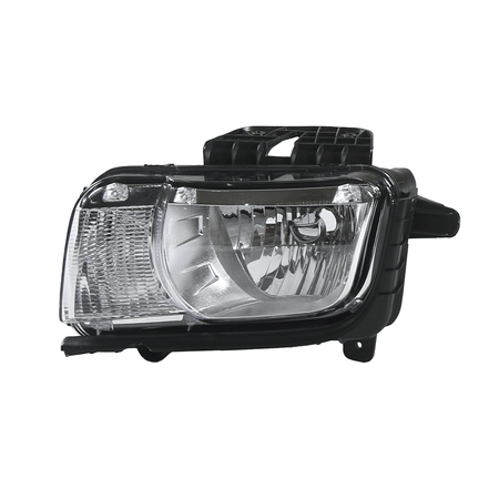 Chrome Halogen Headlights LH RH Pair Fit For Chevy Camaro 2010-2013