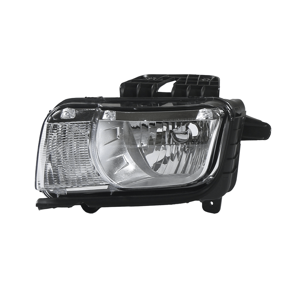 Chrome Halogen Headlights LH RH Pair Fit For Chevy Camaro 2010-2013