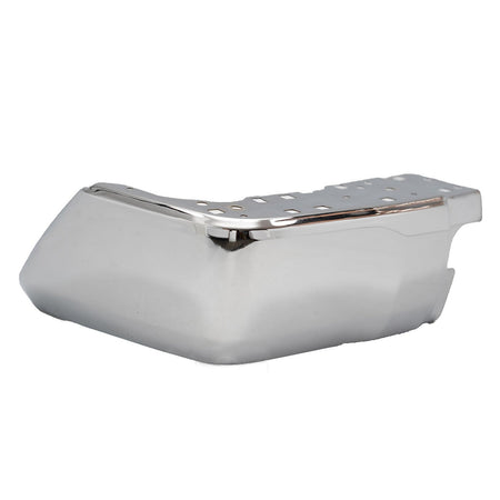 Chrome Left Rear Bumper End Cap w/o Park Sensor Hole Fit For Toyota Tundra 14-21