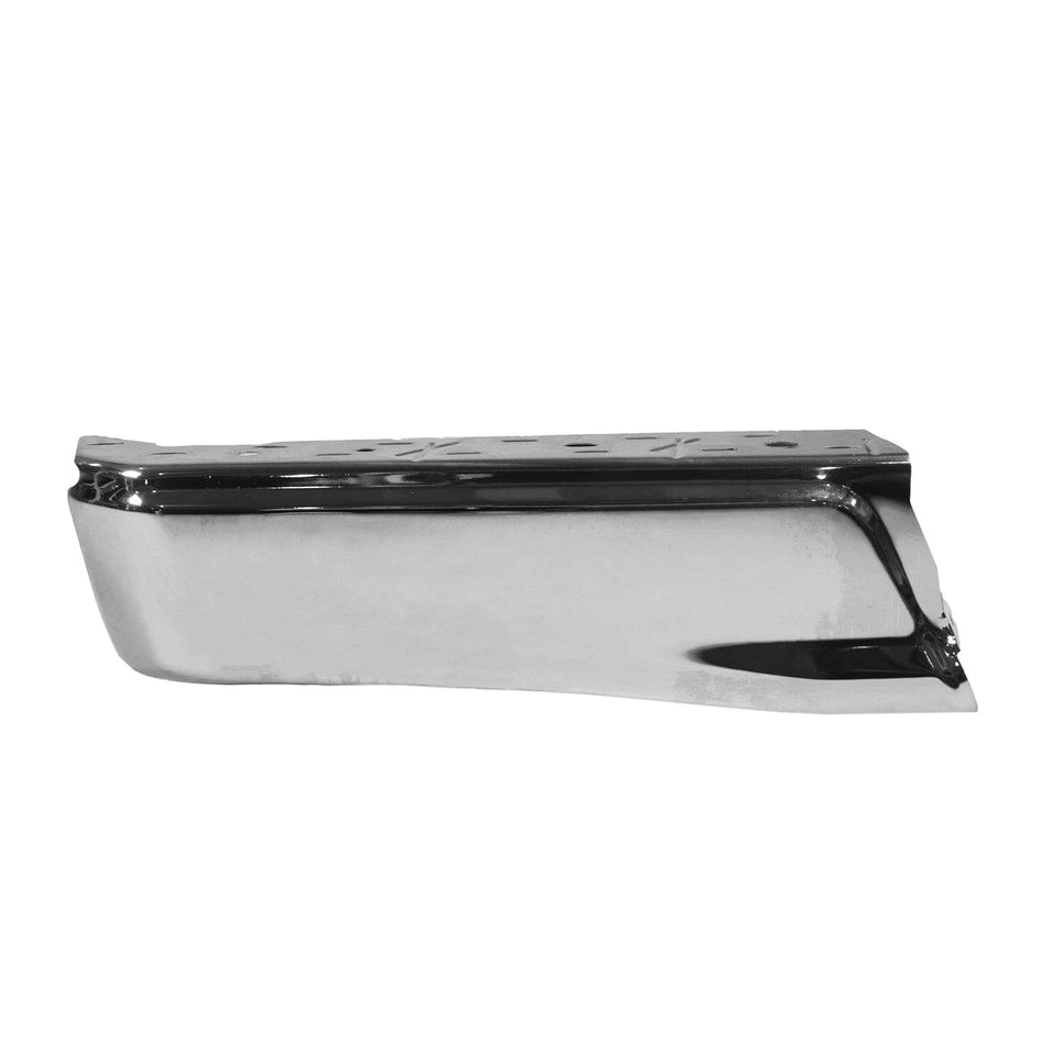 Chrome Left Rear Bumper End Cap w/o Park Sensors Holes Fit for Ford F-150 15-20