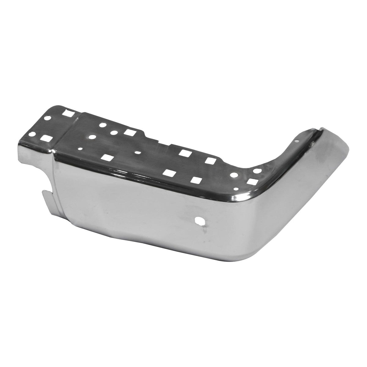 Chrome Pair Rear Bumper End Caps w/ Sensor Hole Fit For Toyota Tundra 14-21