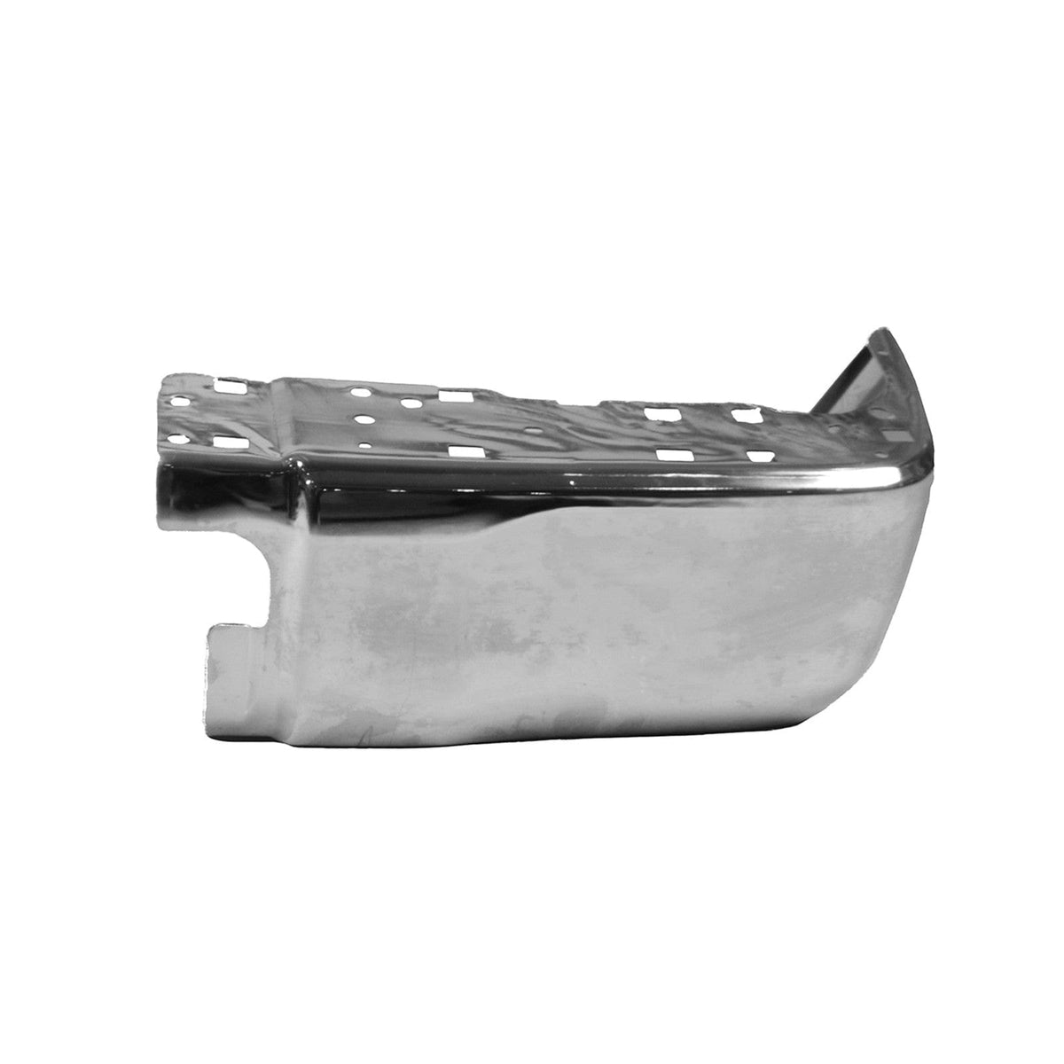 Chrome Pair Rear Bumper End Caps w/ Sensor Hole Fit For Toyota Tundra 14-21