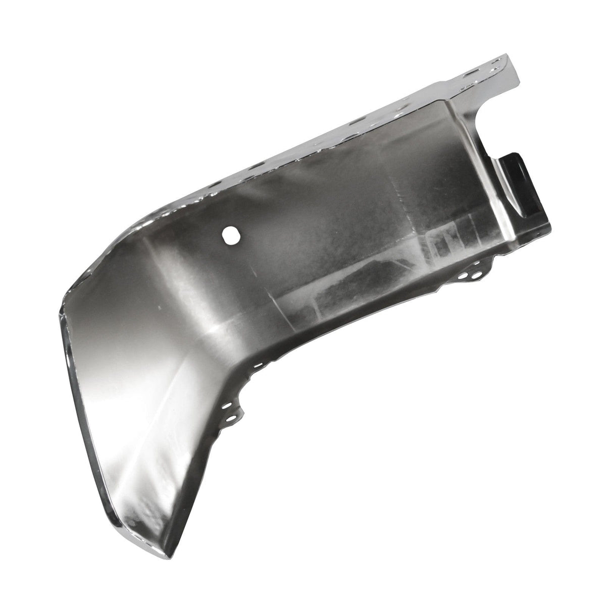 Chrome Pair Rear Bumper End Caps w/ Sensor Hole Fit For Toyota Tundra 14-21