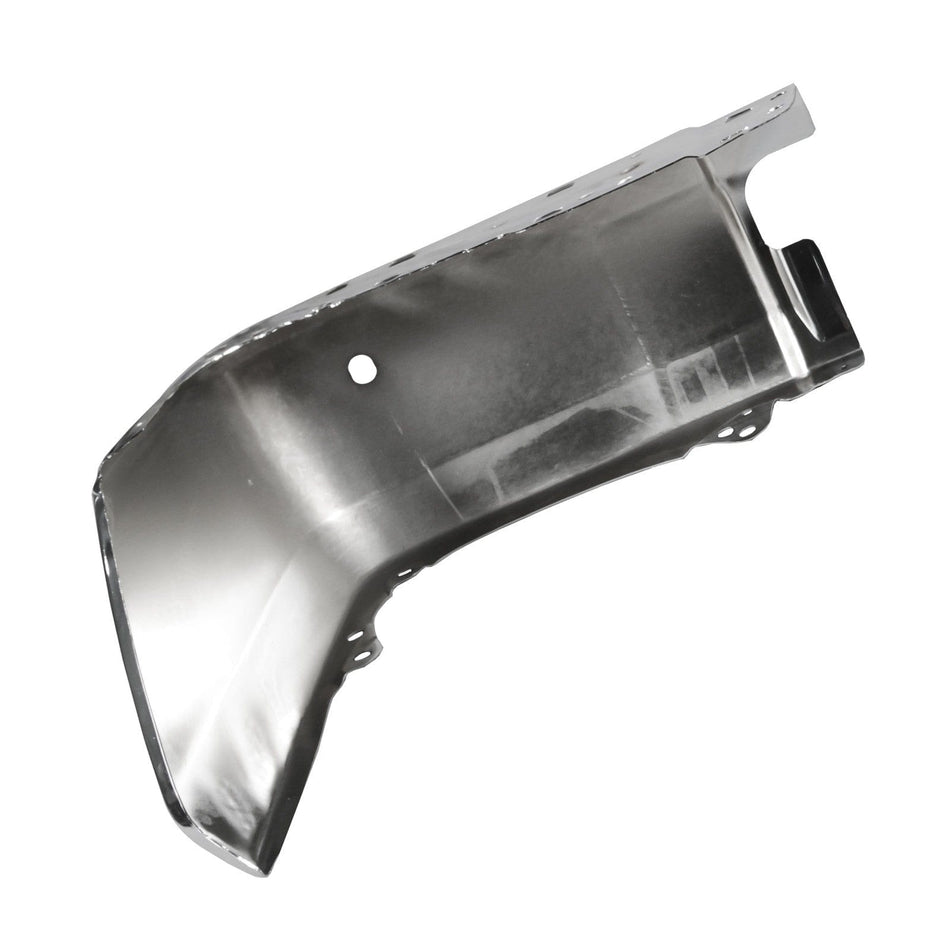 Chrome Pair Rear Bumper End Caps w/ Sensor Hole Fit For Toyota Tundra 14-21
