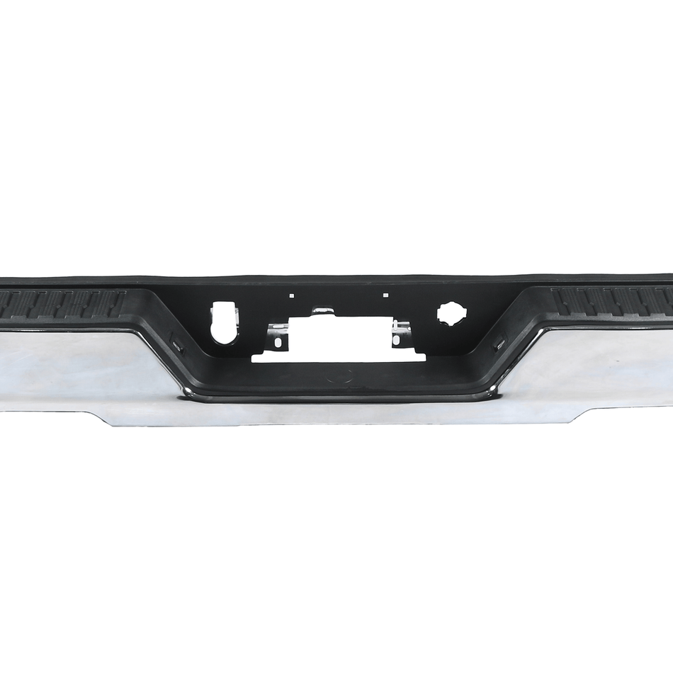 Chrome Rear Bumper Assembly Fit For Chevy Silverado GMC Sierra 1500 2019-2023