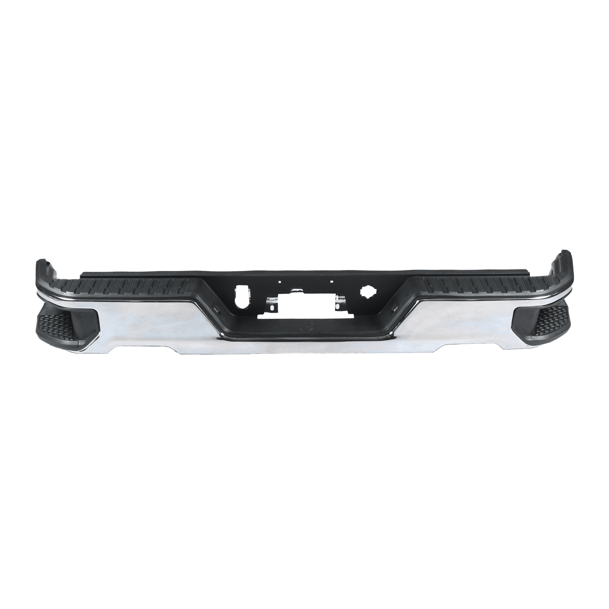 Chrome Rear Bumper Assembly Fit For Chevy Silverado GMC Sierra 1500 2019-2023