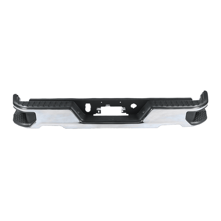 Chrome Rear Bumper Assembly Fit For Chevy Silverado GMC Sierra 1500 2019-2023