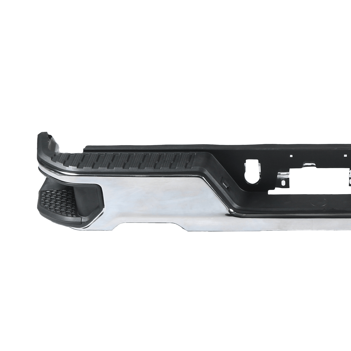 Chrome Rear Bumper Assembly Fit For Chevy Silverado GMC Sierra 1500 2019-2023