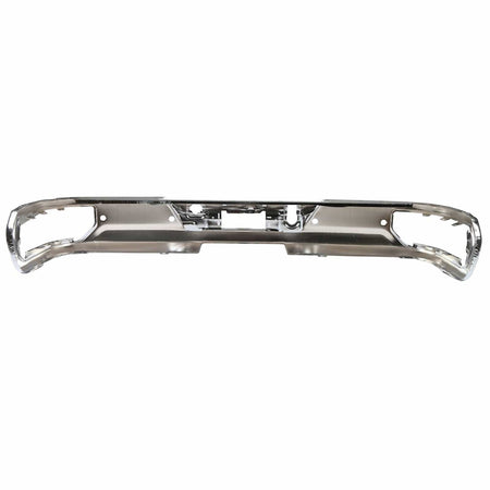 Chrome Rear Bumper Face Bar Fit for Chevy Silverado GMC Sierra 19-25 w/Park Hole