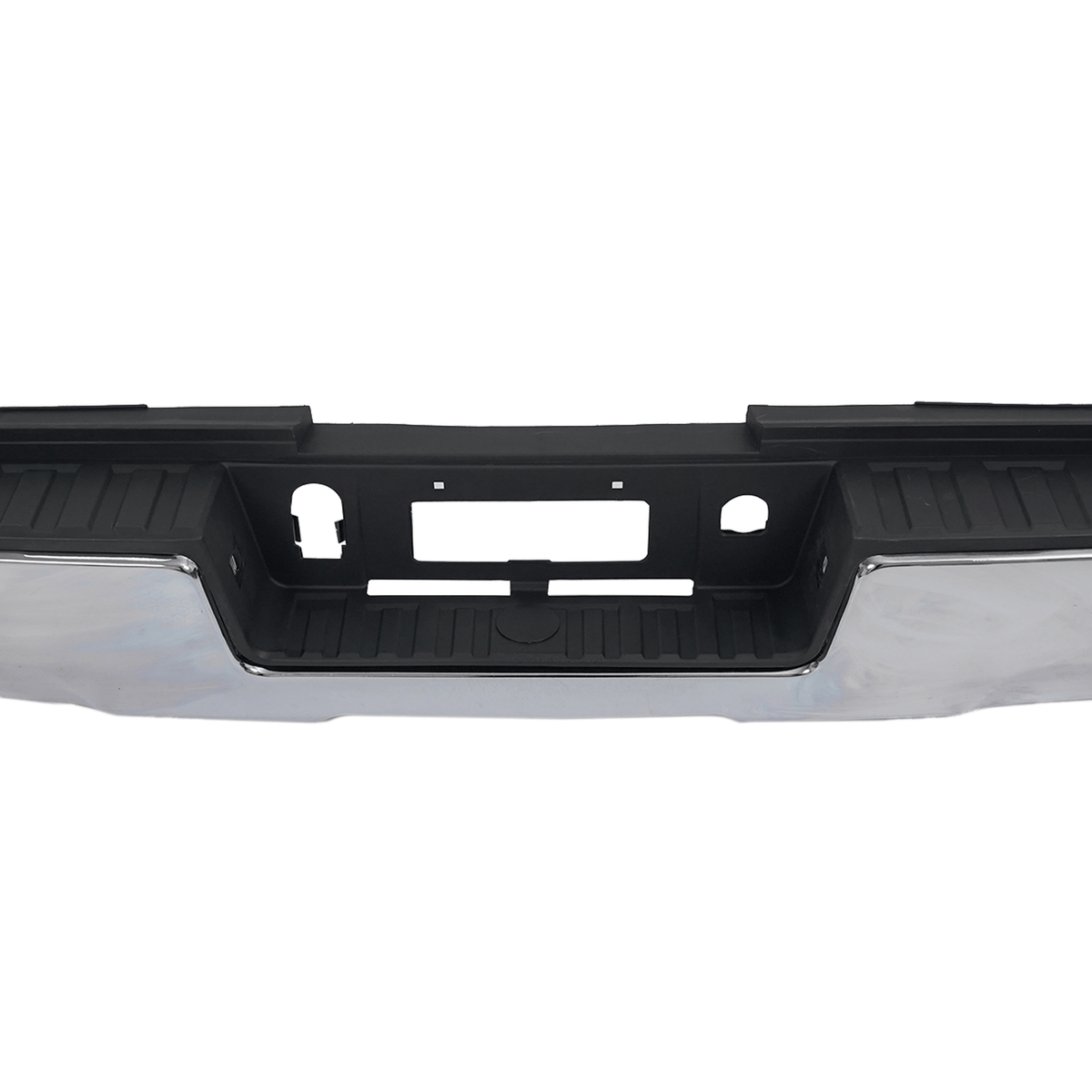 Chrome Rear Bumper Fit For Silverado 2500HD 3500 15-18 w/o Hole Dual Wheel