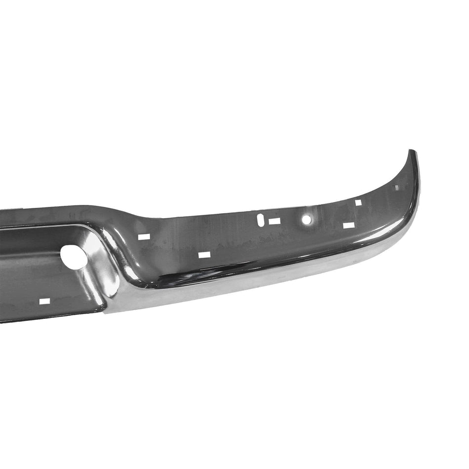Chrome Rear Bumper w/o Park Sensor Hole Fit For Chevrolet Express Savana 1996-23