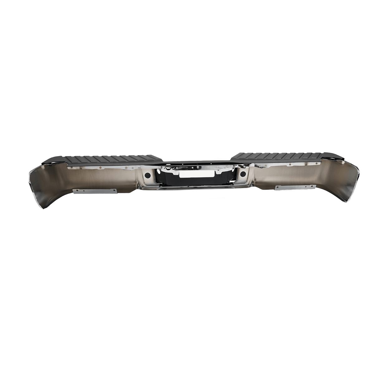 Chrome Rear Step Bumper Assembly Fit For Ford F-150 2004 2005 w/o Sensor Holes