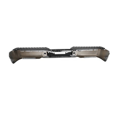Chrome Rear Step Bumper Assembly Fit For Ford F-150 2004 2005 w/o Sensor Holes