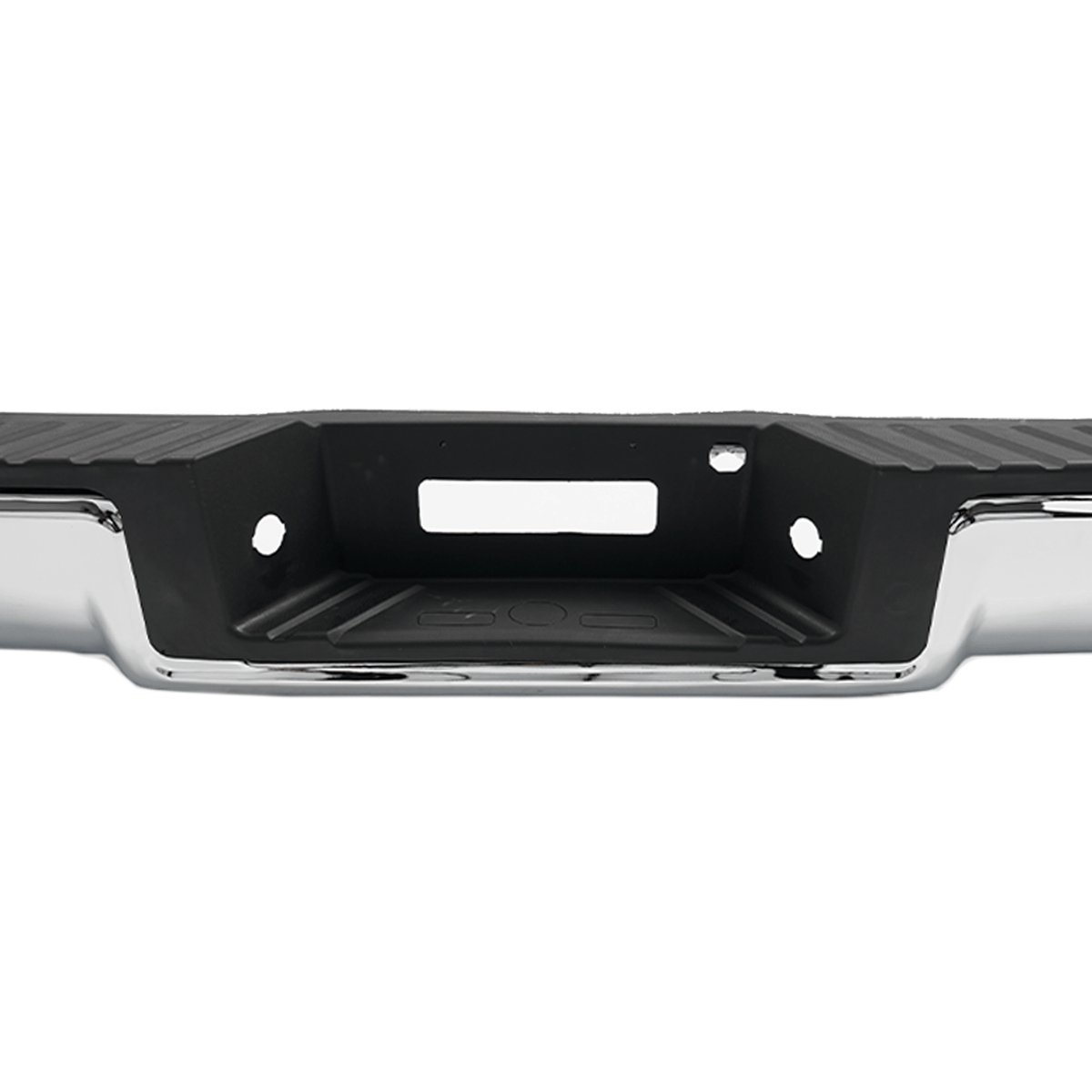 Chrome Rear Step Bumper Assembly Fit For Ford F-150 2004 2005 w/o Sensor Holes